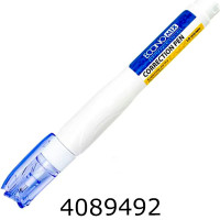 Коректор-ручка Economix 10мл мет. кінчик (12) E41351