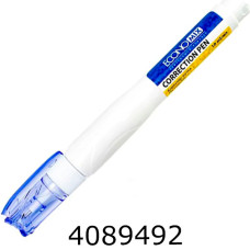 Коректор-ручка Economix 10мл мет. кінчик (12) E41351