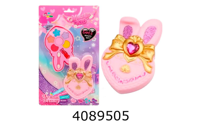Косметика на листі 6 кольорів 18*30*3см (96) 9239S