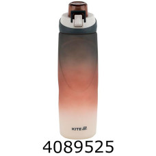 Пляшечка для води 760 мл сіро-коричнева KITE K26-1200-3