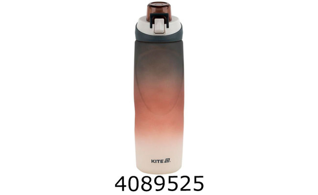 Пляшечка для води 760 мл сіро-коричнева KITE K26-1200-3