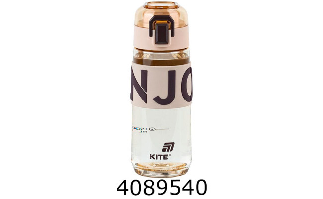 Пляшечка для води 550 мл коричнева KITE K25-1232-3