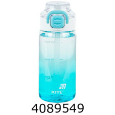 Пляшечка для води 600 мл блакитна KITE K25-1212-2