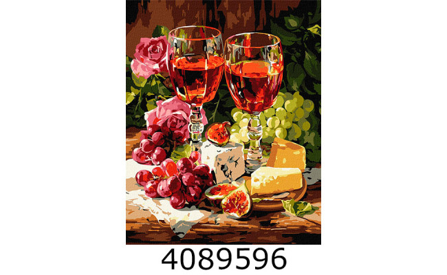 Картина по номерам 40*50см натюрморт 