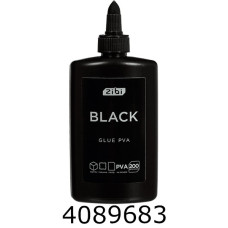 Клей ПВА 200 мл супер ковпачок-дозатор ZiBi BLACK (65) ZB.6109