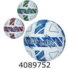 Мяч футб. прес-кожа №5 PU 410-430гр 3 кольори (30) 2500-308
