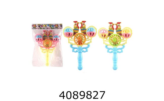 Брязкальце ручне в кульку 2 кольори 19*12см (300/600) 0085-2