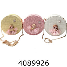 Сумочка дитяча лак 3 кольора 15*15*6см (6) 153