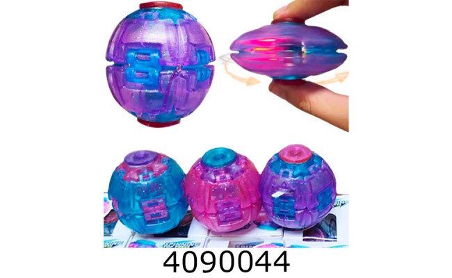 Спінер-куля з LED-лампочкою 6см (12/288) 712129