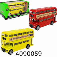 Машинка метал. Автобус 5 inch  Автопром (24/48) 10032