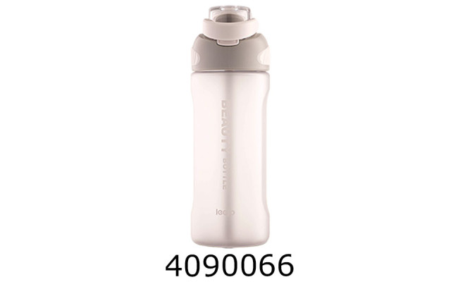 Пляшечка для води 800 мл біла BEAUTY ZiBi ZB.3023-12