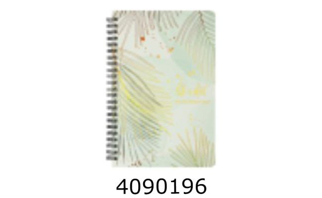 Блокнот на спір. збоку A5 80 арк. тв. обкл. кл. салатовий LIFESTYLE(12) BM.24572115-15