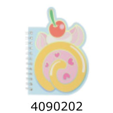 Блокнот на спір. збоку A6 60 арк. кл. блакитний SWEETS  KIDS Line(12) ZB.12180.2