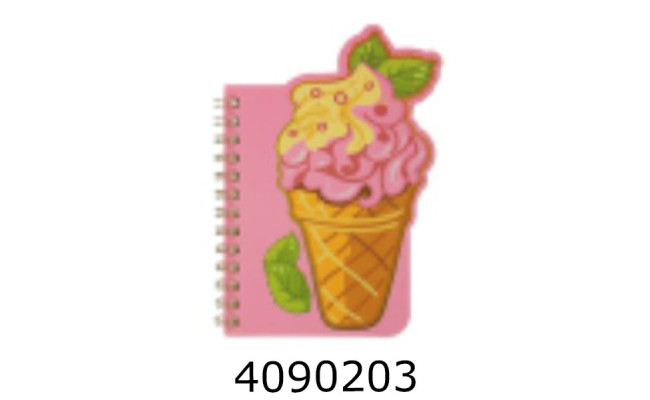Блокнот на спір. збоку A6 60 арк. кл. темно-рожевий SWEETS  KIDS Line(12) ZB.12180.6