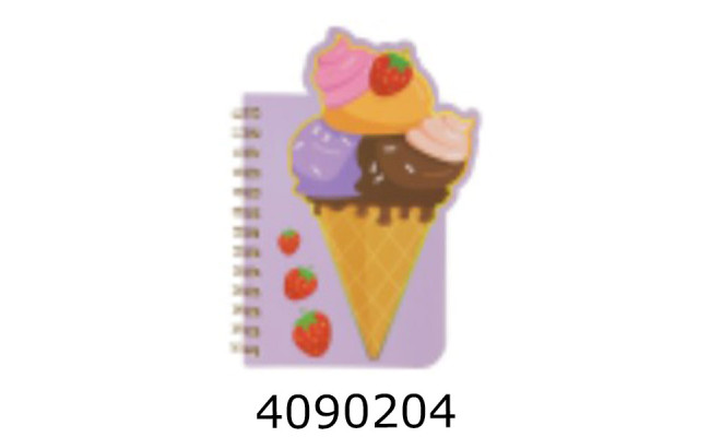 Блокнот на спір. збоку A6 60 арк. кл. фіолетовий SWEETS  KIDS Line(12) ZB.12180.7