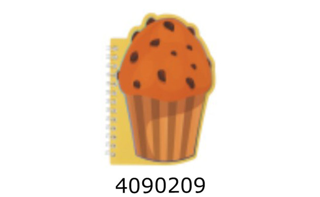 Блокнот на спір. збоку A6 60 арк. кл.жовтий SNACK KIDS Line(12) ZB.12182.1