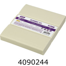 Пластилін ZiBi CLASSIC скульптурний 750 г білий ZB.6287