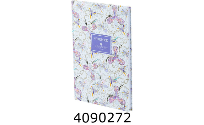 Блокнот А5 96 арк. Axent клітка обкл. тв. TR Floral 4 (20) 8457-13-A-TR