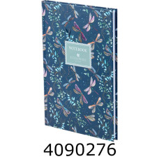 Блокнот А5 96 арк. Axent клітка обкл. тв. TR Floral 6 (20) 8457-15-A-TR
