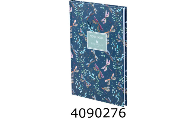 Блокнот А5 96 арк. Axent клітка обкл. тв. TR Floral 6 (20) 8457-15-A-TR