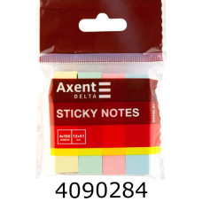 Стікери 4*12*51мм 400 арк. пастелні. Axent D3445-01