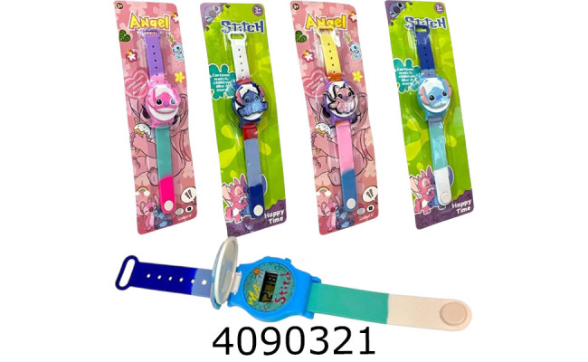 Годинник наручний Aguel/Stitch на листі 4 вида