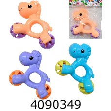 Брязкальце ручне в кульку 3 кольори 13*15см (300/600) 929-84A