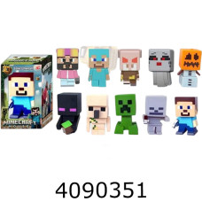 Герої Minecraft в короб. 6 видів 10*16*8см (90/180) 97829