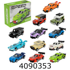 Конструктор машина Supercar 55-71дет. в коробці  15*11см (72/144) 9140-1-12