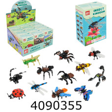 Конструктор Insect Комахи 12 видів 47-53дет. 23*19*11см (12/240/480) 88044
