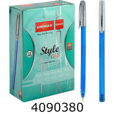 Ручка кульк. Unimax Style G7-3 синя 1мм (50) UX-103-02