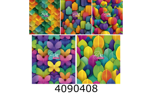 Зошит шк. 48 арк. кл. Школярик УФ-лак  (10/100) 048-3758K