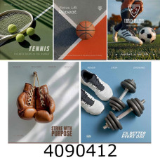 Зошит шк. 48 арк. лін. виб. УФ-лак Школярик (10/100) 048-3772L