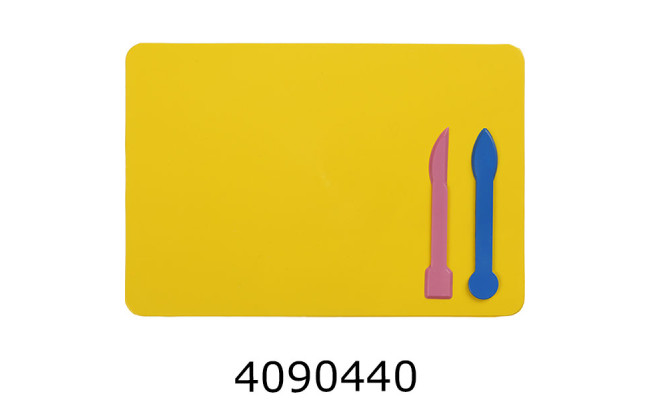 Дошка для пластиліну 2 стека жовта ZiBi ZB.6913-08