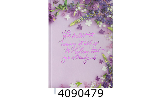 Щоденник А5 недат. Buromax PRETTY 288 стр. фіолетовий (5) BM.2034-07