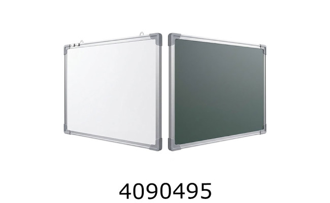 Дошка магнітна 60*90см для маркера та крейди (12) 2026-3-97
