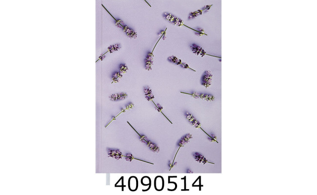 Щоденник А5 недат. Buromax PROVENCE лавандовий BM.2066-39