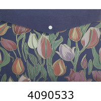 Папка конверт на кнопці A4 Buromax GARDEN ARABESKI синя (12) BM.3943-02-1 Папка конверт на кнопці A4 Buromax GARDEN ARABESKI синя (12) BM.3943-02-1