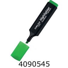 Маркер текст. Axent Highlighter 1-5 мм клиноп. зелений (12/120) D2501-04