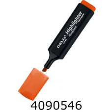 Маркер текст. Axent Highlighter 1-5 мм клиноп. помаранчевий(12/120) D2501-12