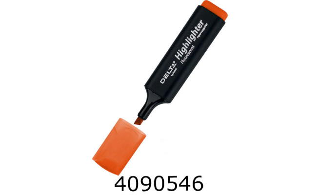 Маркер текст. Axent Highlighter 1-5 мм клиноп. помаранчевий(12/120) D2501-12