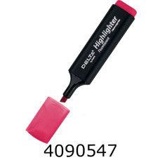 Маркер текст. Axent Highlighter 1-5 мм клиноп. рожевий (12/120) D2501-10