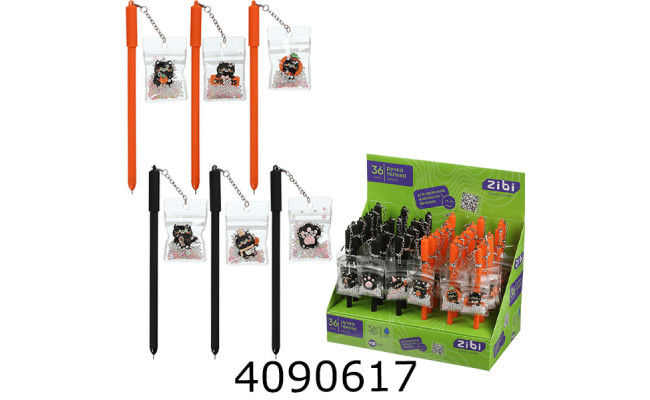 Ручка гелева дитяча ZiBi PAWS 0,5 мм, синя ZB.22103