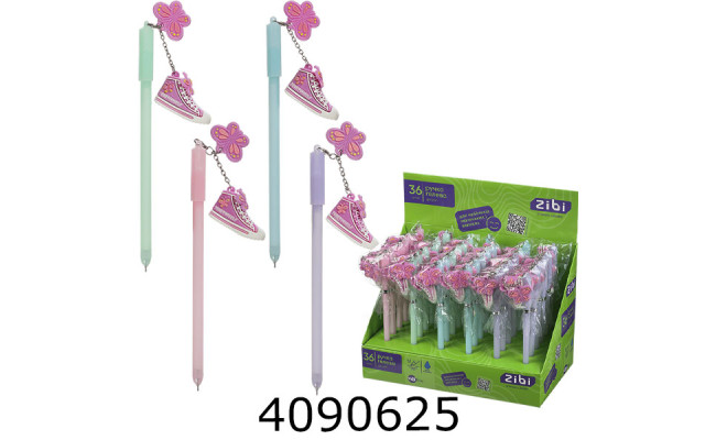 Ручка гелева дитяча ZiBi LIGHT STEP 0,5 мм, синя ZB.22118
