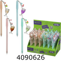 Ручка гелева дитяча ZiBi SWEET COCTAIL 05 мм синя ZB.22119