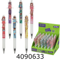 Ручка гелева дитяча ZiBi STYLISH GIRLS 05 мм синя ZB.22127