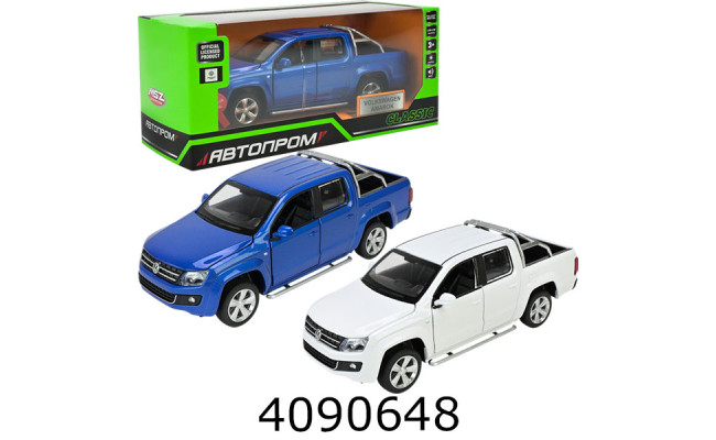 Машинка метал. Volkswagen Amarok муз. світ. відкр. двері Автопром (24/48) 68365