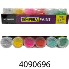 Фарби водорозчинні TEMPERA Glitter  ART RANGERS 6кол.*15мл (PT24.06015.A ) (6) L03WXPT24