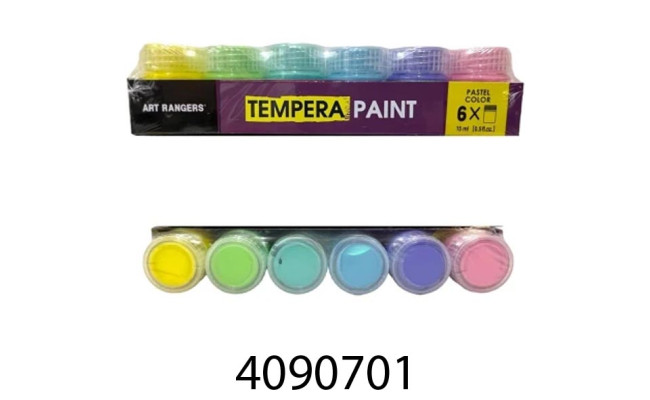 Фарби водорозчинні TEMPERA Pastel ART RANGERS 6кол.*15мл (PT11C.06015.A) (6) L03WXPT11C
