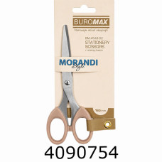 Ножиці 16см Buromax MORANDI STYLE офісні капучіно(12) BM.4545-32